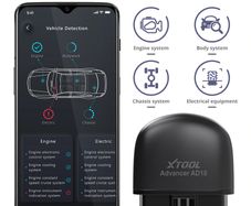 XTOOL AD10 OBD2 Diagnostic Scanner EOBD Bluetooth ELM327 Code Reader Work with Android/Windows With HUD Head Up Display