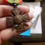 France 1939.Croix De Guerre.(War Cross).With Citation on the ribbon. Image 4
