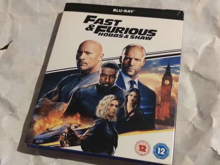 Fast & Furious Hobbs & Shaw Blu-ray