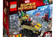 Lego Marvel Superheroes 76017: Captain America Vs Hydra (2014) 100% Complete W/BOX