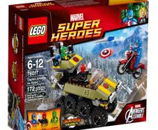 Lego Marvel Superheroes 76017: Captain America Vs Hydra (2014) 100% Complete W/BOX