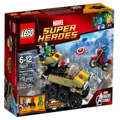 Lego Marvel Superheroes 76017: Captain America Vs Hydra (2014) 100% Complete W/BOX