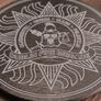 Dublin Fire Brigade Laser-Engraved Slate Coaster Set of two Image 3