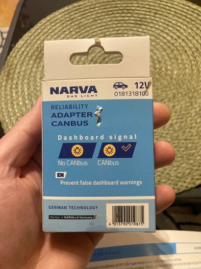Narva Canbus, Led W5w