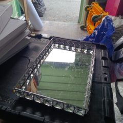 mirror plates x10