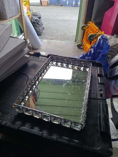 mirror plates x10
