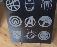 marvel a4 acrylic