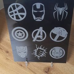 marvel a4 acrylic