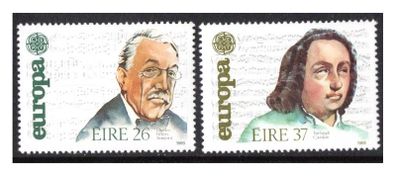 1985 Ireland Europa Irish Composers Commemorative Stamps Mint Never Hinged (MNH).