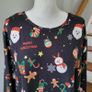 Shein black Christmas dress, Size 4XL / UK24 Image 2
