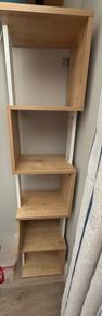 Tall Wooden Shelving Unit