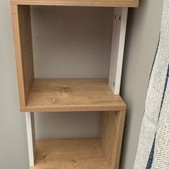 Tall Wooden Shelving Unit