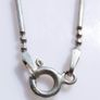 Vintage High Quality  Sterling Silver 925 Bead Necklace  length 20" - 3,62g Image 7