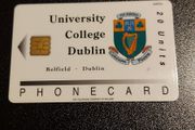 UCD Phonecard Mint