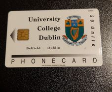 UCD Phonecard Mint