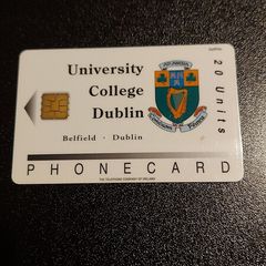 UCD Phonecard Mint