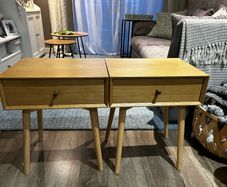 Jysk HOKKSUND Bedside table HOKKSUND 1 drawer natural oak