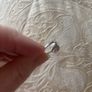 Silver garnet ring Image 5