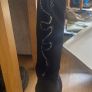 Black suede boots Image 2