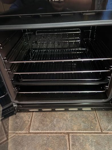 AEG 55cm Gas Cooker with Lid - White