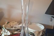Tall Selnder Glass Vase