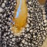 2 Atomic Mid Century Lava Vases West German Style Volcanic Glaze Amphora Image 5
