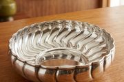 Sterling Silver Wave Bowl (7 Inches 241 grams)