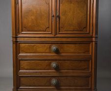 FLASH SALE! Was 760 Now 650 ! Fine Vintage Karges Solid Walnut Commode on Chest