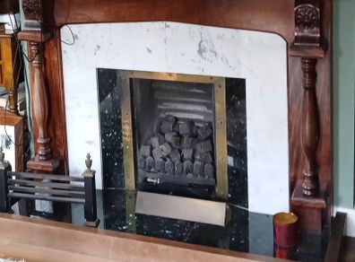 fireplace