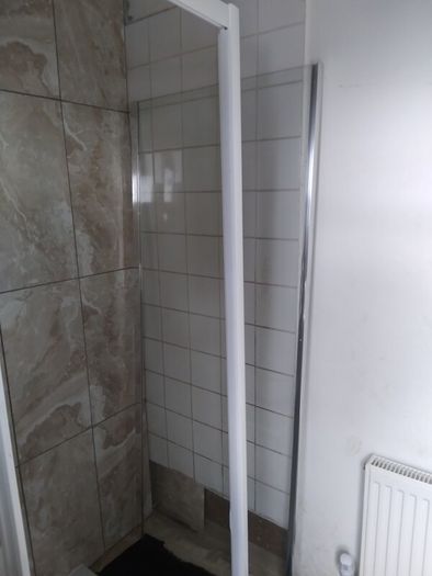 Chrome Shower Panel/Screen