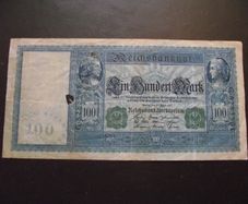 Germany. Reichsbanknote. 100 Mark (21.4.1910)