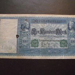 Germany. Reichsbanknote. 100 Mark (21.4.1910)