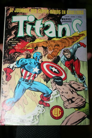 Vintage Titans Comics from 1977-1981