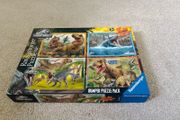 Ravensburger Jurassic World Jigsaw Puzzles Bumper Pack 4 x 100 Pieces