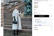 Anewsta New Arrival Elegant Lady Long Coat Chic Thermal Lined Winter Outwear For Women