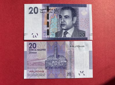 Morocco  20 Dirhams  2012  Pick  74a  ( Uncirculated )