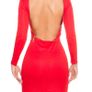 long-sleeve_dress_backless_ size xs s m Image 6