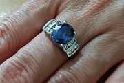 Sterling Silver Ring - Size U - Stamped for Silver (S43)