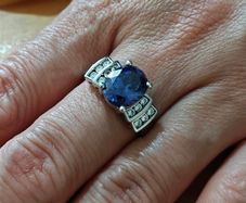 Sterling Silver Ring - Size U - Stamped for Silver (S43)