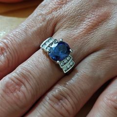Sterling Silver Ring - Size U - Stamped for Silver (S43)