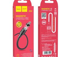 Hoco X52 Sereno Magnetic Lightning Charging Cable 1M Black