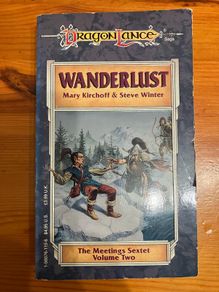 Fantasy book:'Dragonlance: Wanderlust'