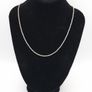 925 Vintage Italian Sterling Silver Wheat Spiga Chain Image 10