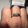 Sterling Silver Celtic Trinity Knot Ring size T Image 4