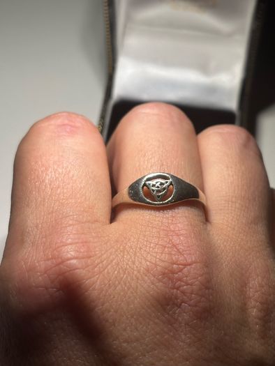 Sterling Silver Celtic Trinity Knot Ring size T