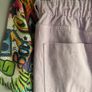 lilac trousers and matching top set co ord size M/L Image 10