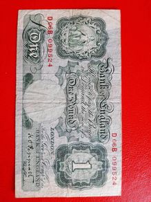 1930/40s Bank of England One Pound Note