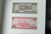 Vietnam 4 different banknotes 1988