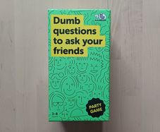 Dumb Questions to Ask Your Friends Party Trivia Card Game 2023