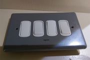Legrand Switch 4 Gang 2 Way